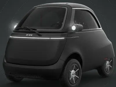 Ny Micro Microlino L7e 11 kW (16 HK) 2026 Sort Hatchback