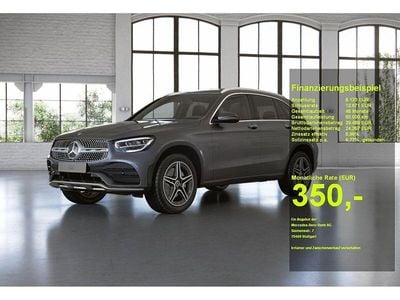 Grau Gebraucht 2021 Mercedes GLC300e AMG SUV | 33.490 € (Guter Preis)