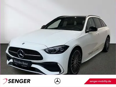Gebraucht Mercedes C220 AMG 197 PS (144 kW) 2026 Weiß Kombi