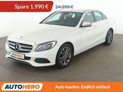 Gebraucht Mercedes C250 Avantgarde 211 PS (155 kW) 2018 Weiß Limousine