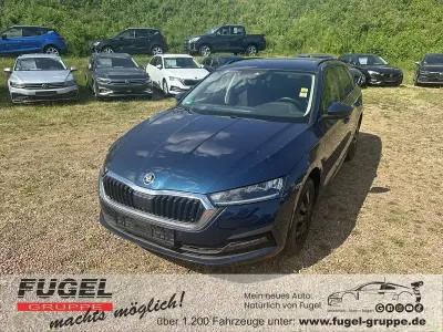 Gebraucht Skoda Octavia 150 PS (110 kW) 2023 Lavablau metallic Kombi
