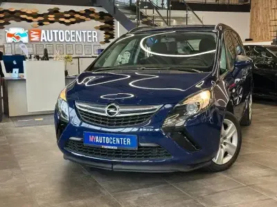 Gebraucht Opel Zafira Tourer Edition 140 PS (102 kW) 2012 Blau Van / Kleinbus