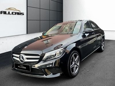 Obsidianschwarz metallic Gebraucht 2019 Mercedes C220 Limousine | 26.990 € (Fairer Preis)