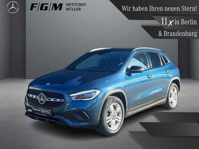 Blau Gebraucht 2021 Mercedes GLA250 Progressive SUV | 28.870 € (Fairer Preis)