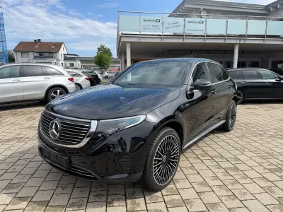Gebraucht Mercedes EQC400 300 kW (408 PS) 2022 Schwarz SUV
