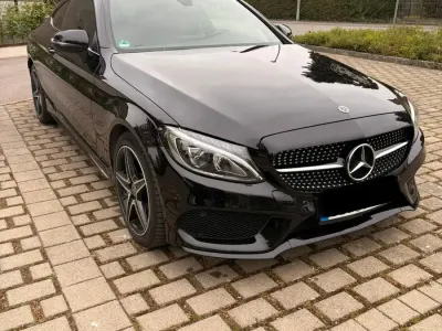 Brugt Mercedes C250 Night 204 HK (150 kW) 2017 Sort Coupe
