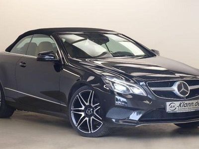 Usata Mercedes E350 AMG 252 CV (185 kW) 2013 Nero Cabrio