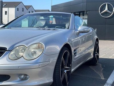 Gebraucht Mercedes SL500 306 PS (225 kW) 2002 Silber Cabrio