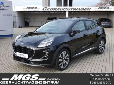 Gebraucht Ford Puma Titanium X 125 PS (91 kW) 2021 Obsidianschwarz metallic SUV