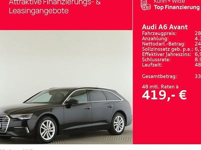 Schwarz Gebraucht 2022 Audi A6 Design Kombi | 28.920 € (Guter Preis)