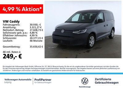 Gebraucht VW Caddy Basis 122 PS (89 kW) 2024 Grau Van / Kleinbus