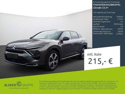 Gebraucht Citroën C5 X Feel 224 PS (164 kW) 2023 Grau/typ aussenverkleidung metalliclackierung Kombi