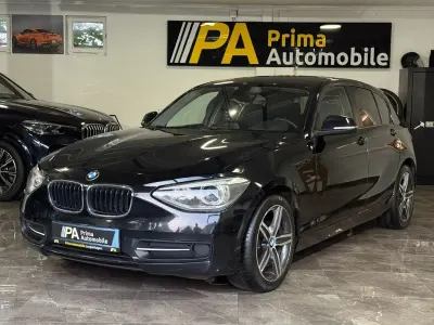 Gebraucht BMW 116 Sport Line 136 PS (100 kW) 2012 Schwarz Kleinwagen