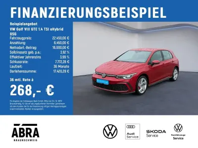 Gebraucht VW Golf VIII GTE 245 PS (180 kW) 2022 Rot Limousine