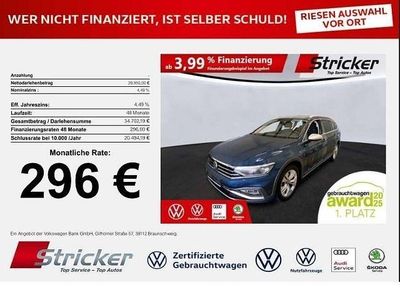 Blau Gebraucht 2022 VW Passat Alltrack Kombi | 29.949 € (Guter Preis)