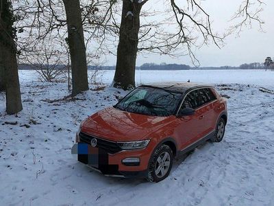 Gebraucht VW T-Roc 116 PS (85 kW) 2019 Orange SUV