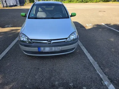 Gebraucht Opel Corsa 75 PS (55 kW) 2002 Silber Kleinwagen