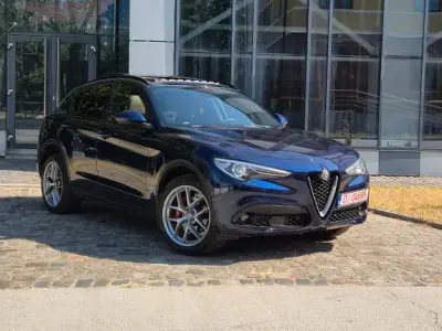 Gebraucht Alfa Romeo Stelvio Ti 280 PS (205 kW) 2018 Blau SUV