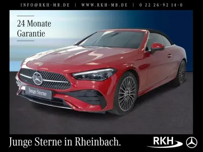 Brugt Mercedes CLE200 AMG line 204 HK (150 kW) 2025 Rød Cabriolet