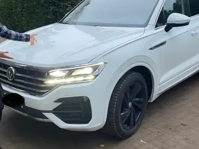 Gebraucht VW Touareg R-line 286 PS (210 kW) 2018 Weiß SUV