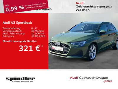 Gebraucht Audi A3 204 PS (150 kW) 2025 Distriktgrün metallic Limousine