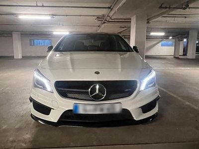 Gebraucht Mercedes CLA45 AMG AMG 381 PS (280 kW) 2016 Weiß Coupé