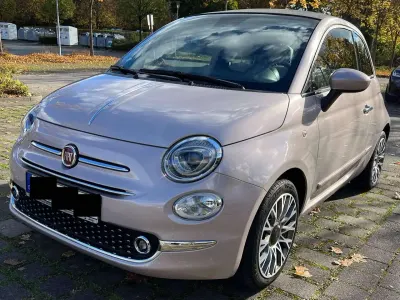 Używany Fiat 500C Star 69 KM (50 kW) 2020 Czerwony Kabriolet
