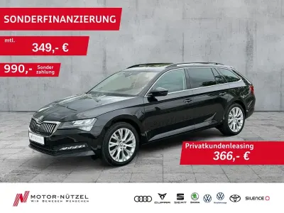 Gebraucht Skoda Superb Ambition 150 PS (110 kW) 2023 Schwarzmagic perleffekt Kombi