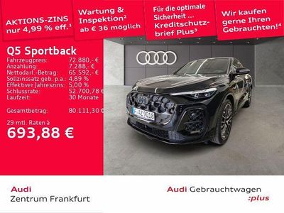 Gebraucht Audi Q5 Sportback Sport 204 PS (150 kW) 2026 Schwarz SUV