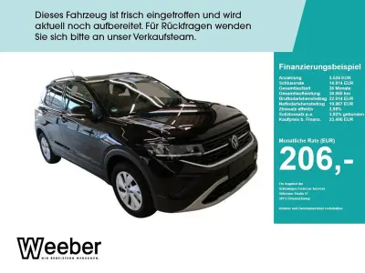 Gebraucht VW T-Cross Life 116 PS (85 kW) 2025 Schwarz SUV