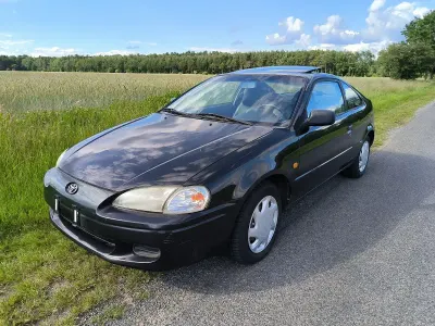 Gebraucht Toyota Paseo 90 PS (66 kW) 1996 Schwarz Coupé