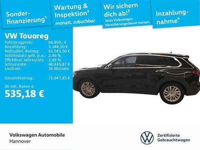 Gebraucht VW Touareg Elegance 231 PS (169 kW) 2025 Grenadillschwarz metallic SUV