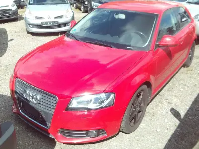 Gebraucht Audi A3 Sport 125 PS (91 kW) 2009 Rot Kleinwagen