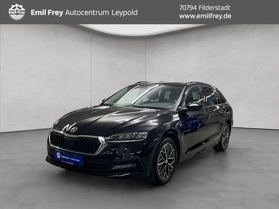 Gebraucht Skoda Octavia Clever 110 PS (80 kW) 2022 Black magic pearlescent Kombi