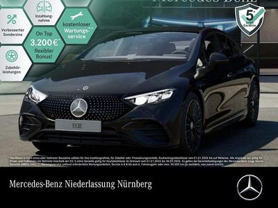 Schwarz Gebraucht 2024 Mercedes EQE300 AMG Limousine | 46.980 € (Fairer Preis)
