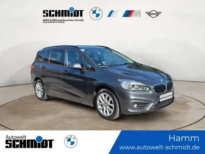 Gebraucht BMW 220 Gran Tourer Advantage 192 PS (141 kW) 2017 Mineralgrau Van / Kleinbus