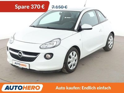 Gebraucht Opel Adam Basis 69 PS (50 kW) 2016 Weiß Kleinwagen
