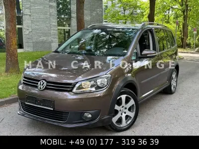 Gebraucht VW Touran Cross 140 PS (102 kW) 2011 Braun Van / Kleinbus