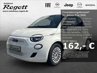 Gebraucht Fiat 500e 86 kW (118 PS) 2023 Arktis weiß) (weiss Kleinwagen