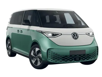 Neu VW ID. Buzz Pro 210 kW (286 PS) 2026 Candyweiß / medium blue metallic Van / Kleinbus