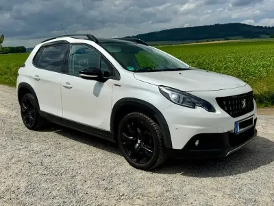 Gebraucht Peugeot 2008 GT-line 110 PS (80 kW) 2018 Weiß SUV
