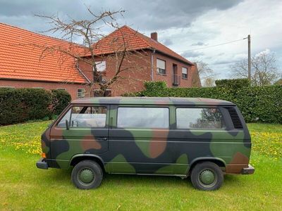 gebraucht VW T3 Bundeswehr Bulli - super Originalzustand, nur 22.060 km