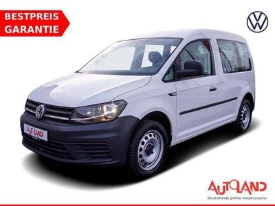 Gebraucht VW Caddy 125 PS (91 kW) 2018 Weiß Van / Kleinbus