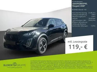 Neu Peugeot 2008 Business-Line 101 PS (74 kW) 2026 Met. perla nera schw SUV