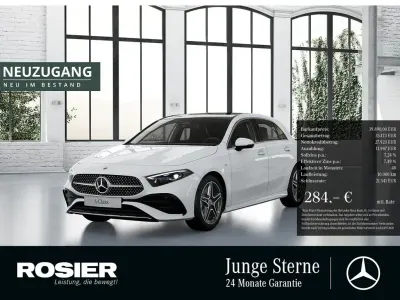 Brugt Mercedes A250 Premium Plus 163 HK (119 kW) 2025 Hvid Sedan