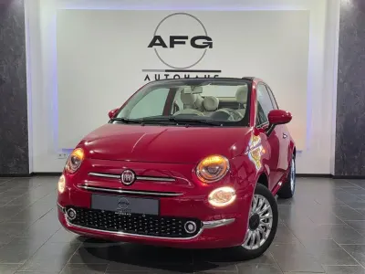 Second-hand Fiat 500C 69 CP (50 kW) 2017 Roșu Cabrio