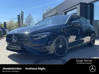 Brugt Mercedes A180 AMG line 136 HK (100 kW) 2025 Sort Sedan