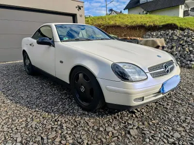 Gebraucht Mercedes SLK230 AMG 230 PS (169 kW) 1998 Blau Cabrio