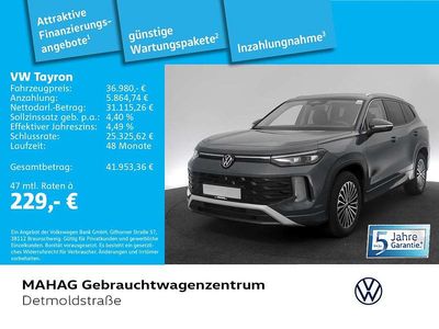 Gebraucht VW Tayron Life 150 PS (110 kW) 2025 Delfingrau metallic SUV