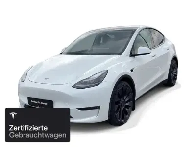 Begagnad Tesla Model Y Performance 392 kW (533 HK) 2022 Vit SUV